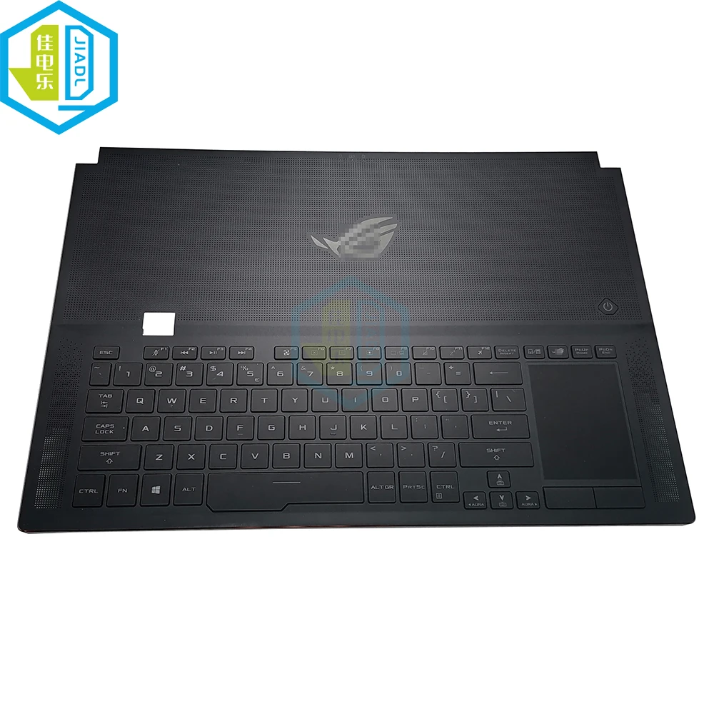 Teclado Retroiluminado Colorido do Touchpad Rgb Espanhol do ui Asus Rog Zephyrus Gx701gw Gx701 Gx701gx 90nr01u1 13nr00x0am1501