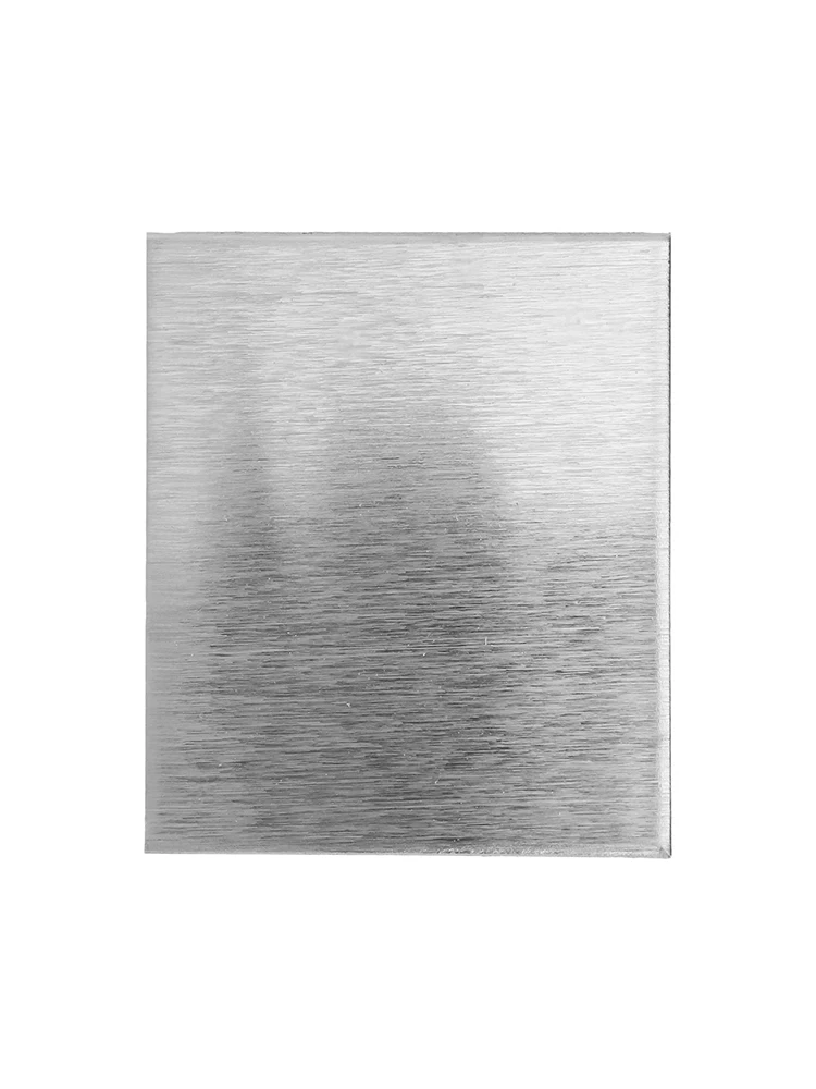 99.9% Nickel Electroplating Anode Plate 1mm to 5mm Thickness Options for Research Grade Electrochemical Testing