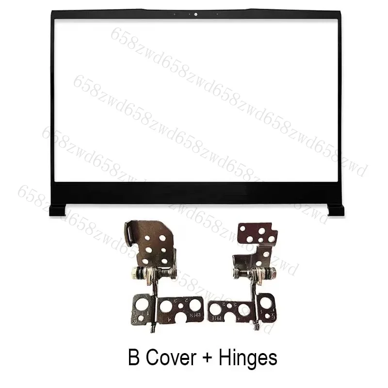 Laptop Cover For Thin GF65 10SD 10UE GF65 10SDR MS-16W1/16W2 LCD Back Cover Front Bezel Hinges Palmrest Lower Bottom Case New