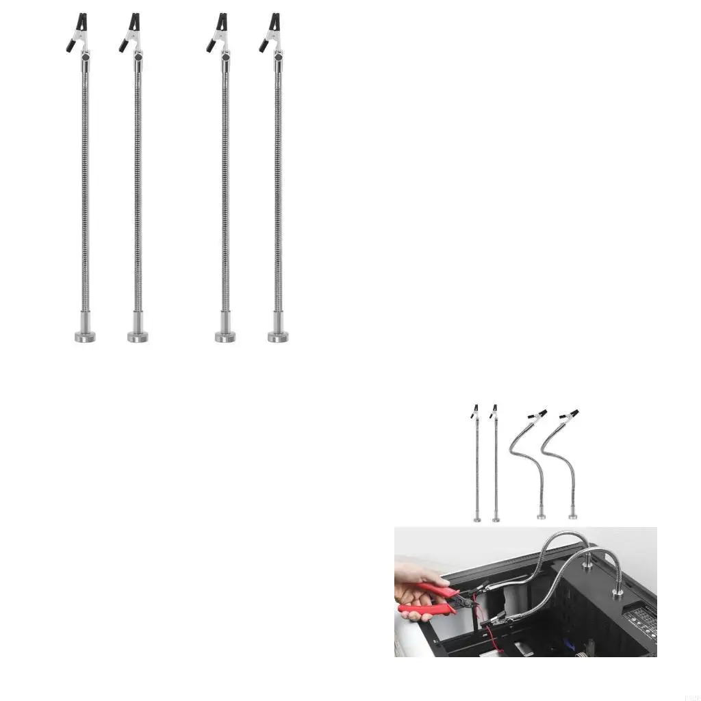 

P82E 2/4PCS Портативные магнитные держатели PCB Fixing Fixing Clips для лабораторных и семинаров