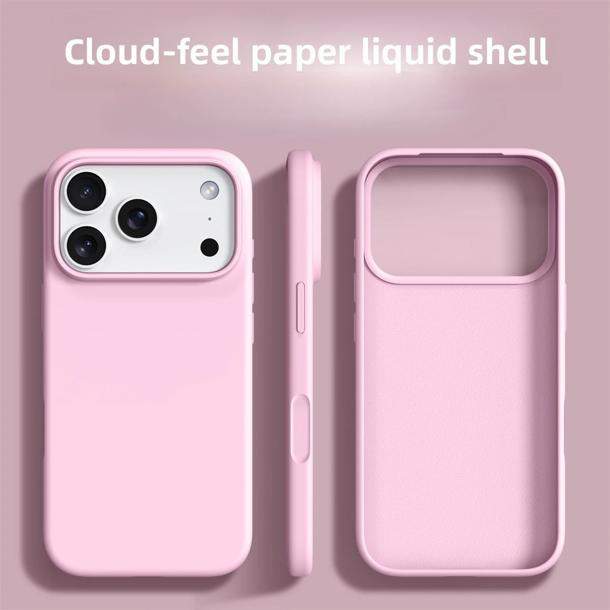 Liquid Silicone Phone Case for IPhone 17 Pro Max Soft Protection Cases for IPhone Air 16E 16 15 14 13 Pro Max Shockproof Cover
