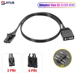 Adapter Cable For Corsair RGB To Standard ARGB 4Pin 3Pin Adapter Connector Pirate Ship Controller Adapter Line QL LL120 ICUE