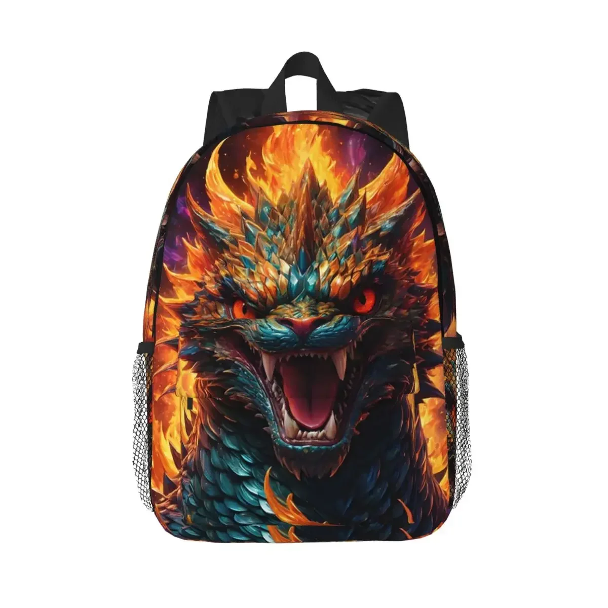 

Рюкзак с головой дракона, Лидер продаж, рюкзак большой емкости для мальчиков и девочек, сумка для книг, сумки на плечо для мужчин, женщин, детей, школьная сумка