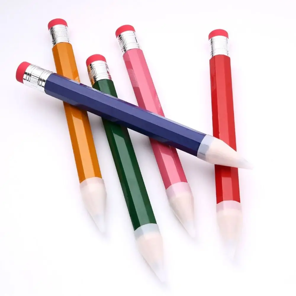 Creative Wooden Giant Pencil With Eraser Novelty Toy Large Wood Pencil 18/34/39CM Performance Prop Stationery Pencil Artist