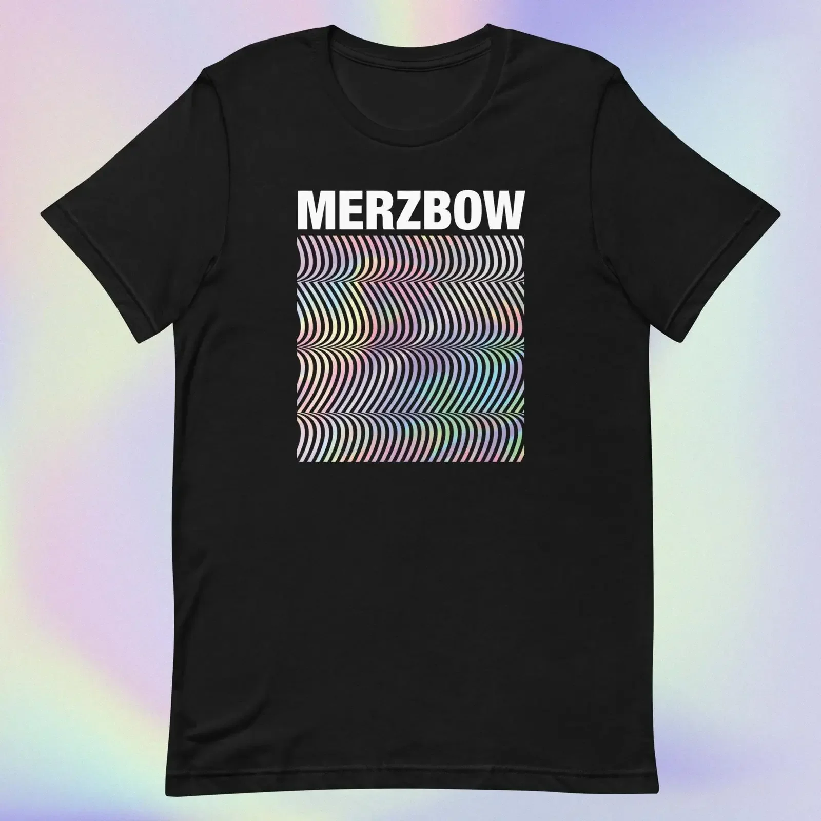 Merzbow Pulse Demon Rainbow T Shirt Noise Music Experimental Rock Merch Harsh Wall Band vintage Washed fashion Comfortable