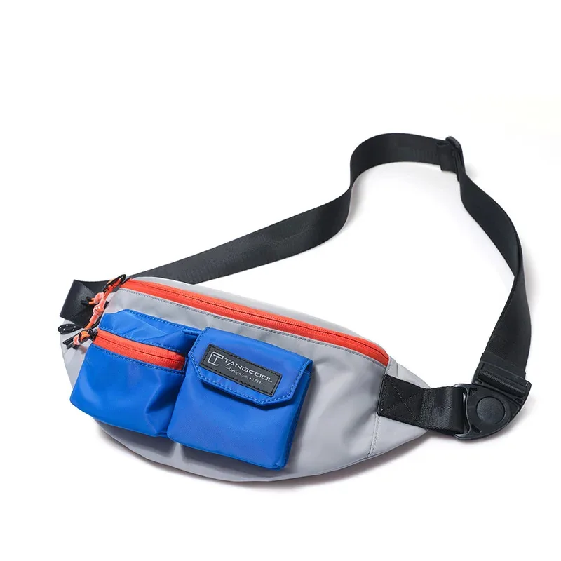 

TangCool Man Bag Free Shipping Waterproof Oxford Men Chest Bag Sport Crossbody Shoulder Bags Unisex Fanny Pack