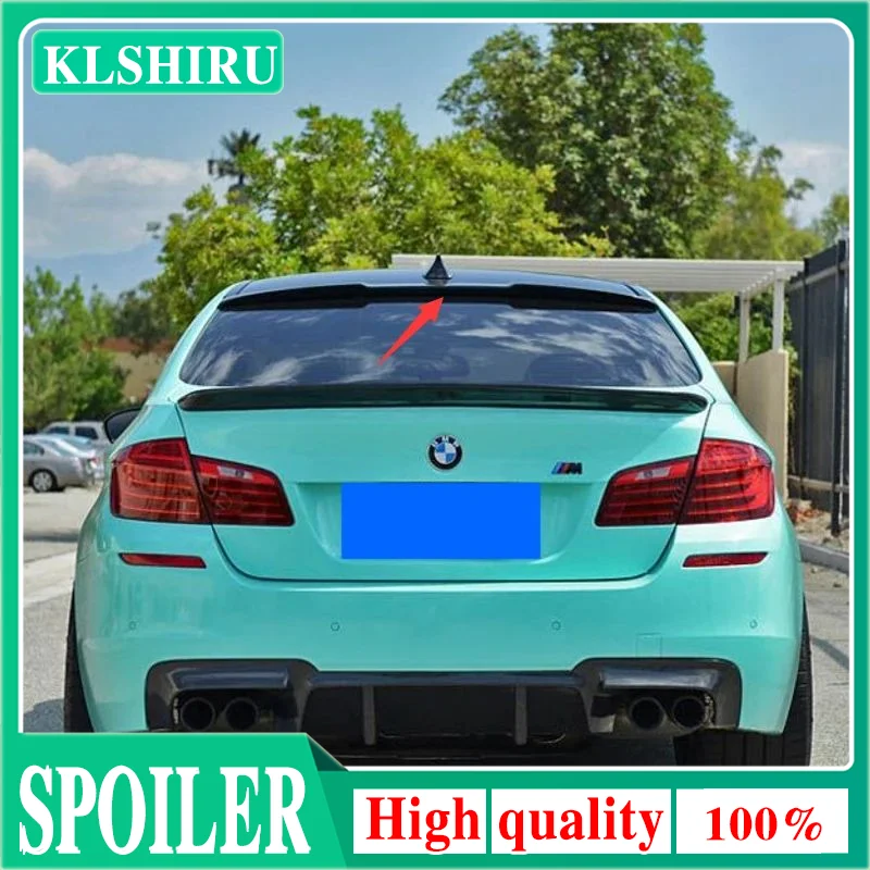 

Спойлер для BMW F10 5 Series 528i 535i 550i 2011-2017, спойлер на крышу заднего стекла из АБС-пластика грунтового цвета, автомобильные аксессуары