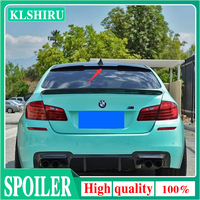 For BMW F10 5 Series Spoiler 528i 535i 550i 2011-2017 ABS Plastic Primer Color Rear Window Roof Spoiler Car Accessories