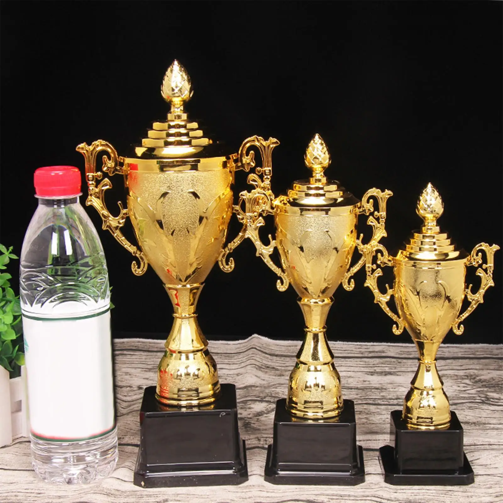 Plastic Award Trophy Decor Party Favors Ceremony Prize Event Props Reward Winning Gifts for Kids Adults Classroom