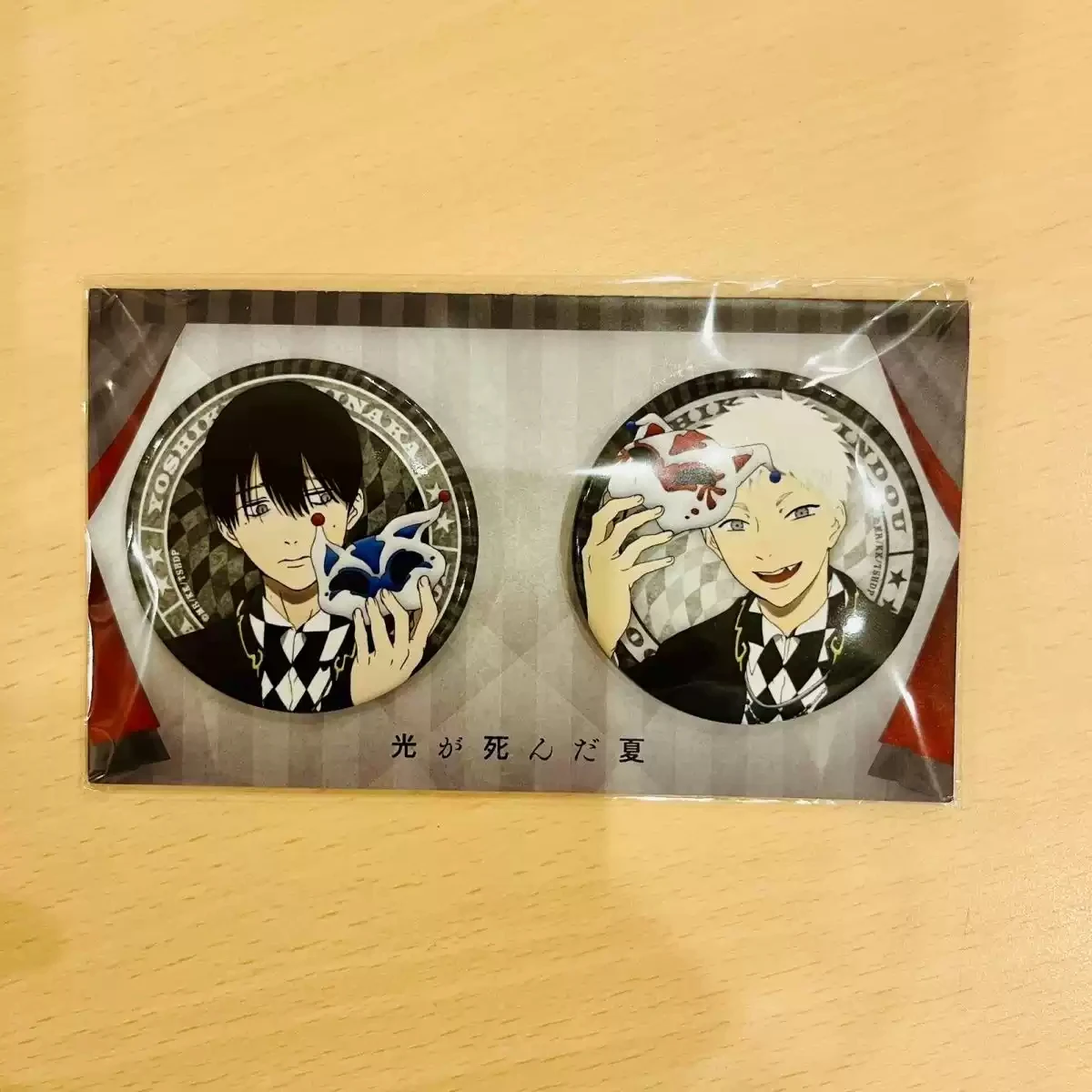 

The Summer Hikaru Died Anime Indou Hikaru Tsujinaka Cosplay Cartoon Acrylic Figure Stand Standing Sign badge Xmas Gift