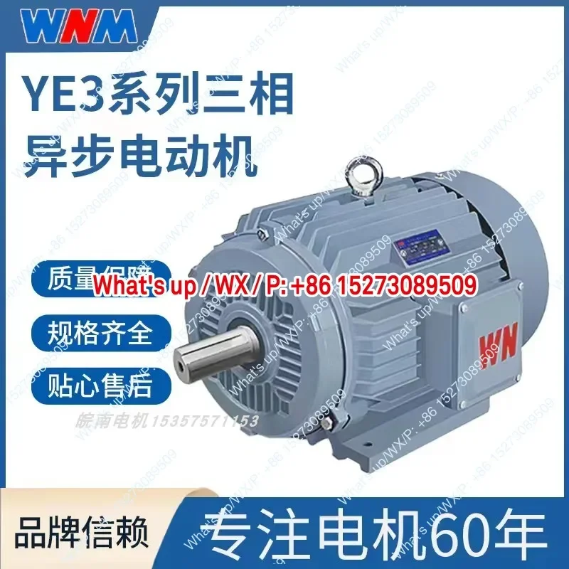Nanhua Wannan Motor YE3-200L1-2-30KW high-efficiency energy-saving variable frequency three-phase asynchronous motor all copper