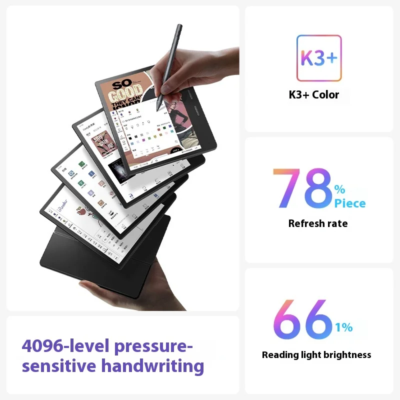 iReader Ocean 4C E-Book Reader Ink Screen 1680*1264 7 inches  300PPI BW 150PPI Color 2000mAh Reader Eye Protection E-Book Reader