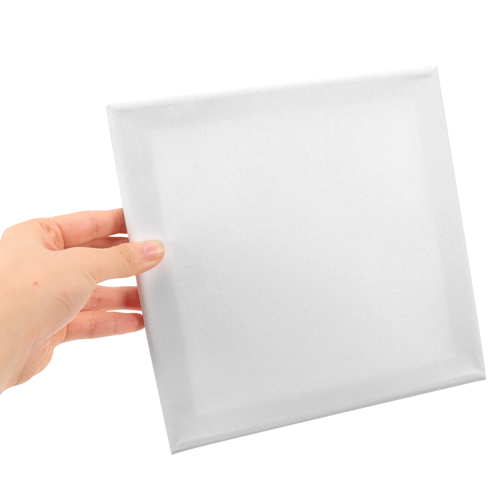 

6 шт. деревянные панели для рисования, пустые холщовые доски, незавершенные художественные холсты, толстые, гладкие, легкие, легко носить с собой, обучение