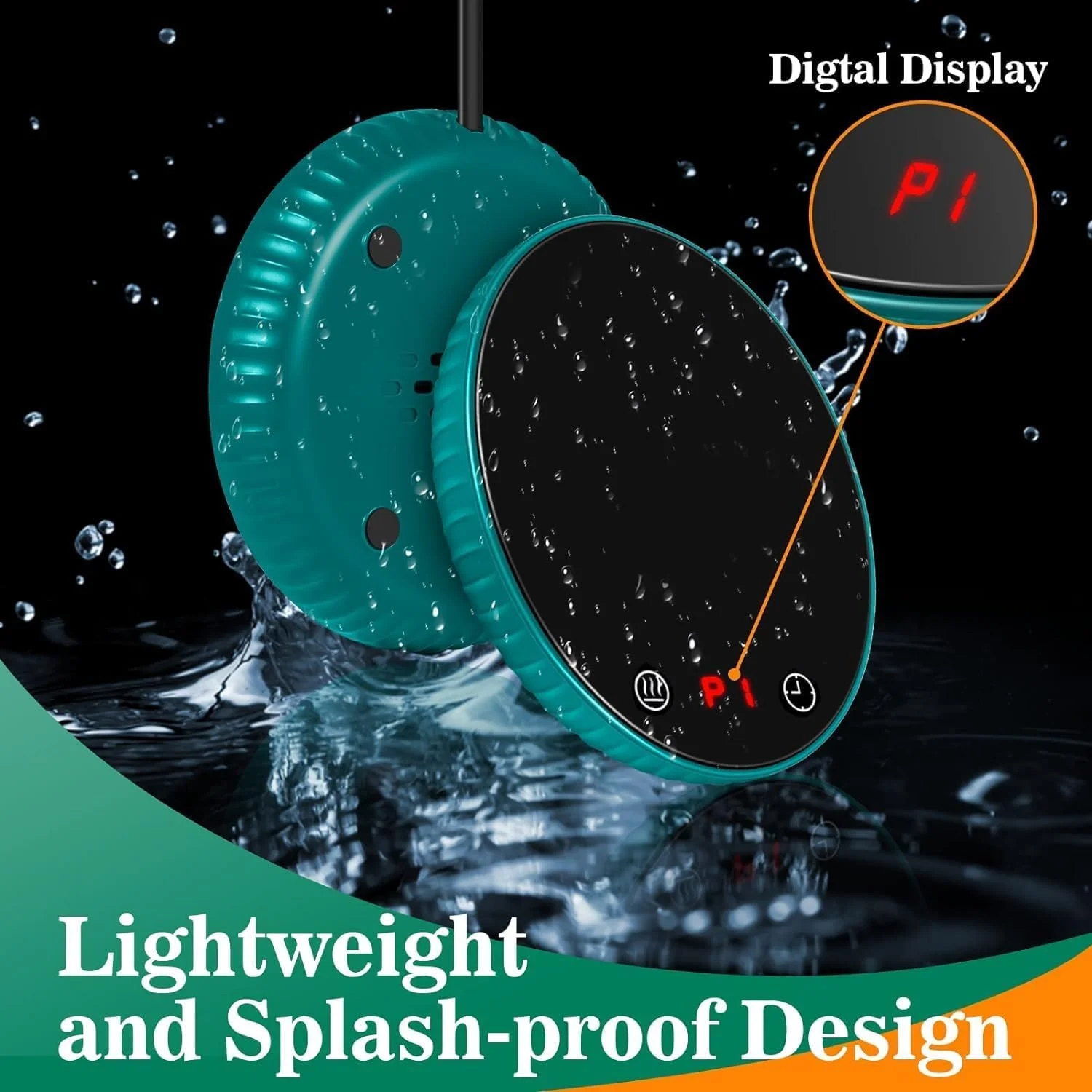 Mug Warmer for Desk with 2 Temperature Control, Smart Auto Off Candle Coffee Warmer for Coffee, Tea, Water, Milk and Coco