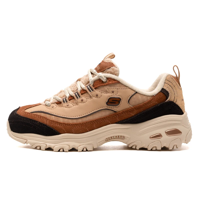 

Skechers D'Lites Series Sneakers Panda Shoes Lightweight Women's Shoes Daily Commuting Casual Shoes 150240-Brmt