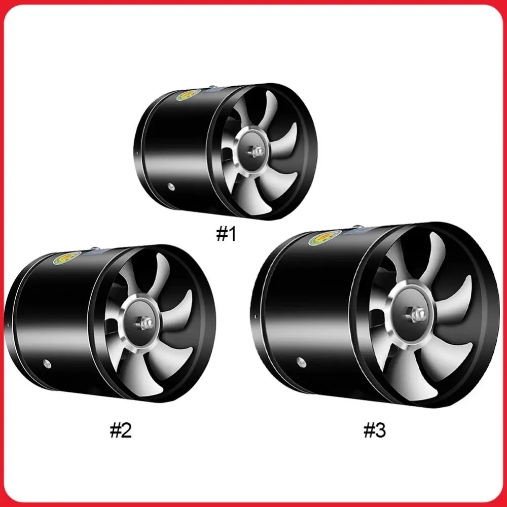 

Вентилятор для вытяжки воздуха в трубах 4, 6, 8 дюймов, малошумный мини-вентилятор для кухни, ванной, столовой