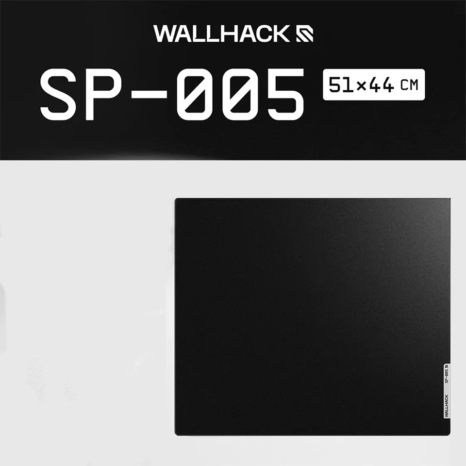 WALLHACK SP 005 Glass Mousepad FPS Speed Mouse Pad Uncoated