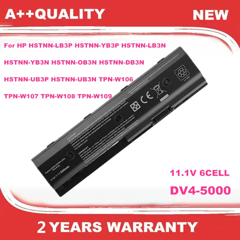 

M006 MO09 Laptop Battery For HP HSTNN-LB3P YB3P LB3N HSTNN-YB3N OB3N DB3N HSTNN-UB3P UB3N TPN-W106 W107 W108 W109