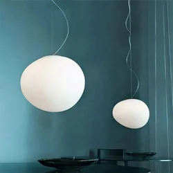 Modern Glass Pendant Lights Italy Foscarini Gregg Hanging Lamp Led Irregular Hanging Lamp Dining Kitchen LOFT Light Fixture