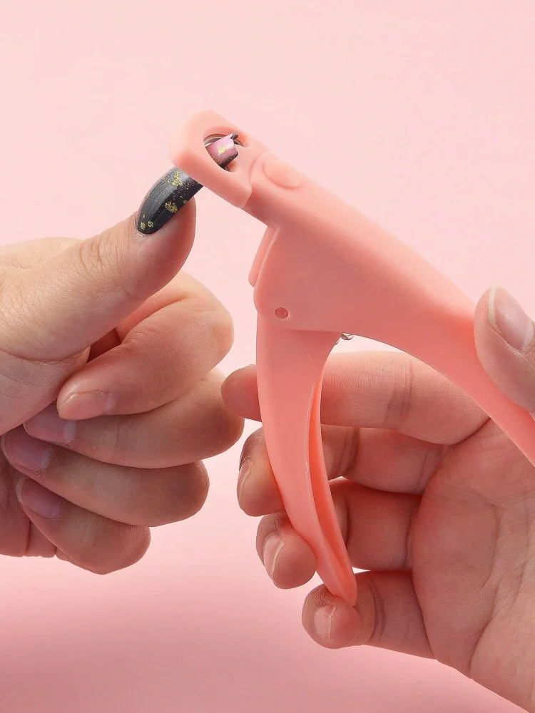 Professionelle Nagelknipser für künstliche Nägel, spitze Nagelknipser, U-förmige Nagelknipser, Nagelkanten-Trimmer für Acryl-Kunstnägel, Edelstahl