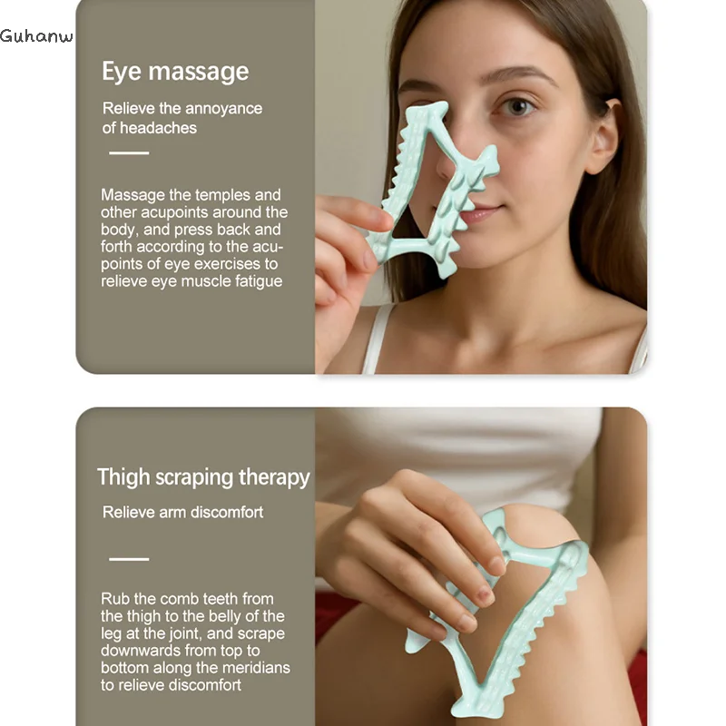

Facial GuaSha Massage Board Body Skin Care Relaxation Scraper Body Relaxation Guasha Board Face Maintenance Lift Muscle Relief