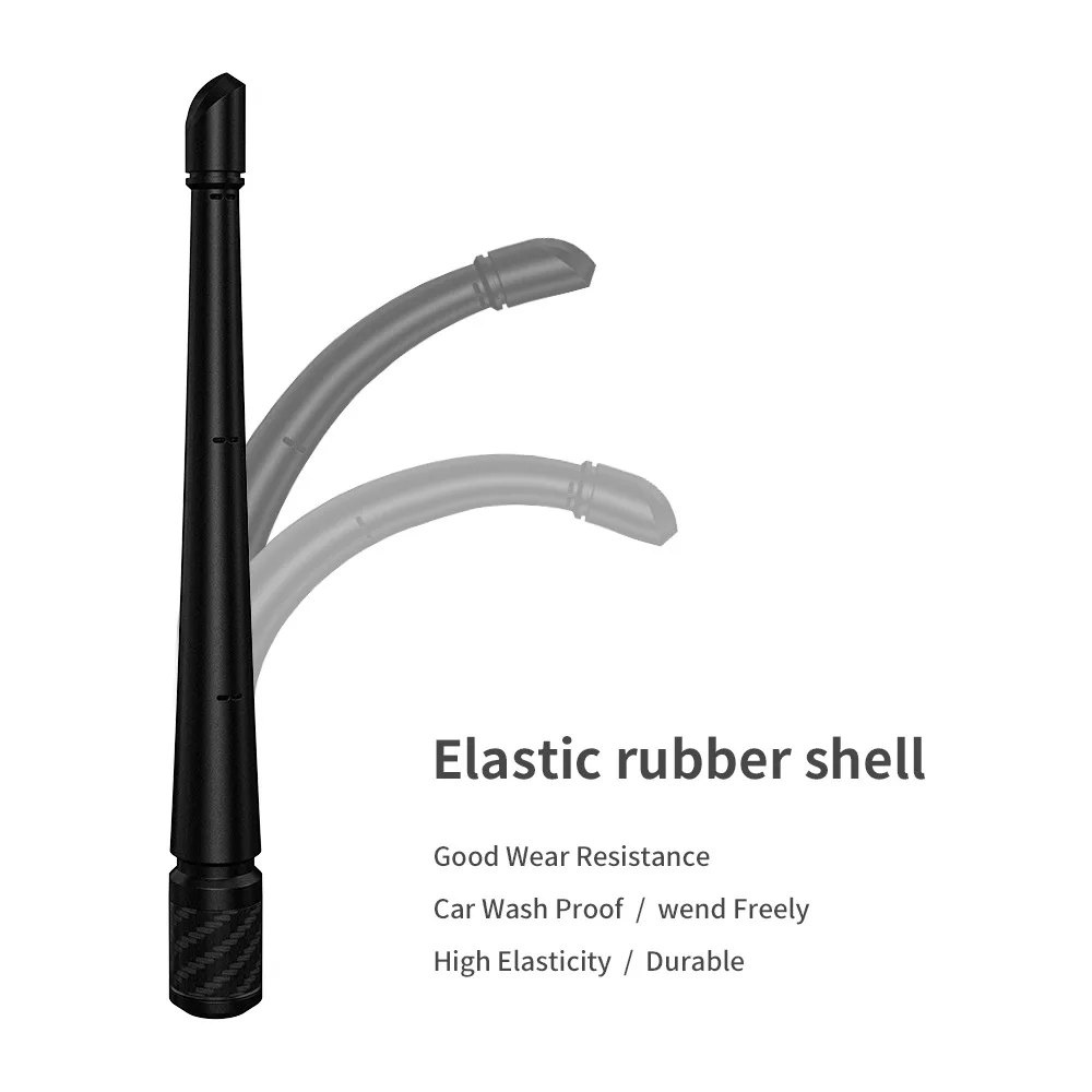 25 cm Multi-Modell Universal AM FM Radio Antenne für Dodge Ram 1500 Jeep Wrangler JK/JL Ford F150 Chevy Silverado Toyota Tundra – Detail 10