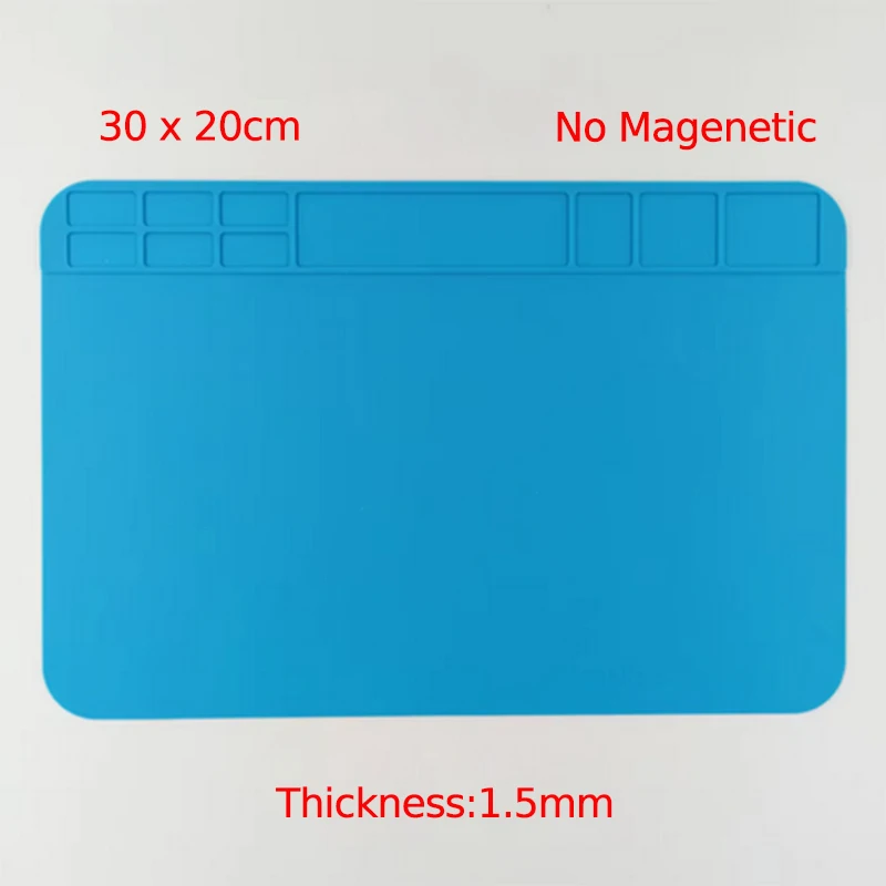 30X20cm Heat Insulation Working Mat Heat-resistant Soldering Station Repair Insulation Pad   Insulator Pad Maintenance Platform