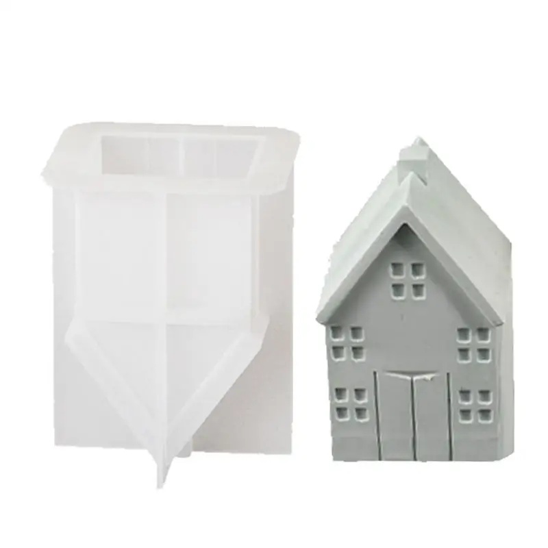 

Silicone Moulds For Crafting Christmas Small Silicone Molds Candle Mould Reusable Plaster Resin Molds Non-Stick Quick Release