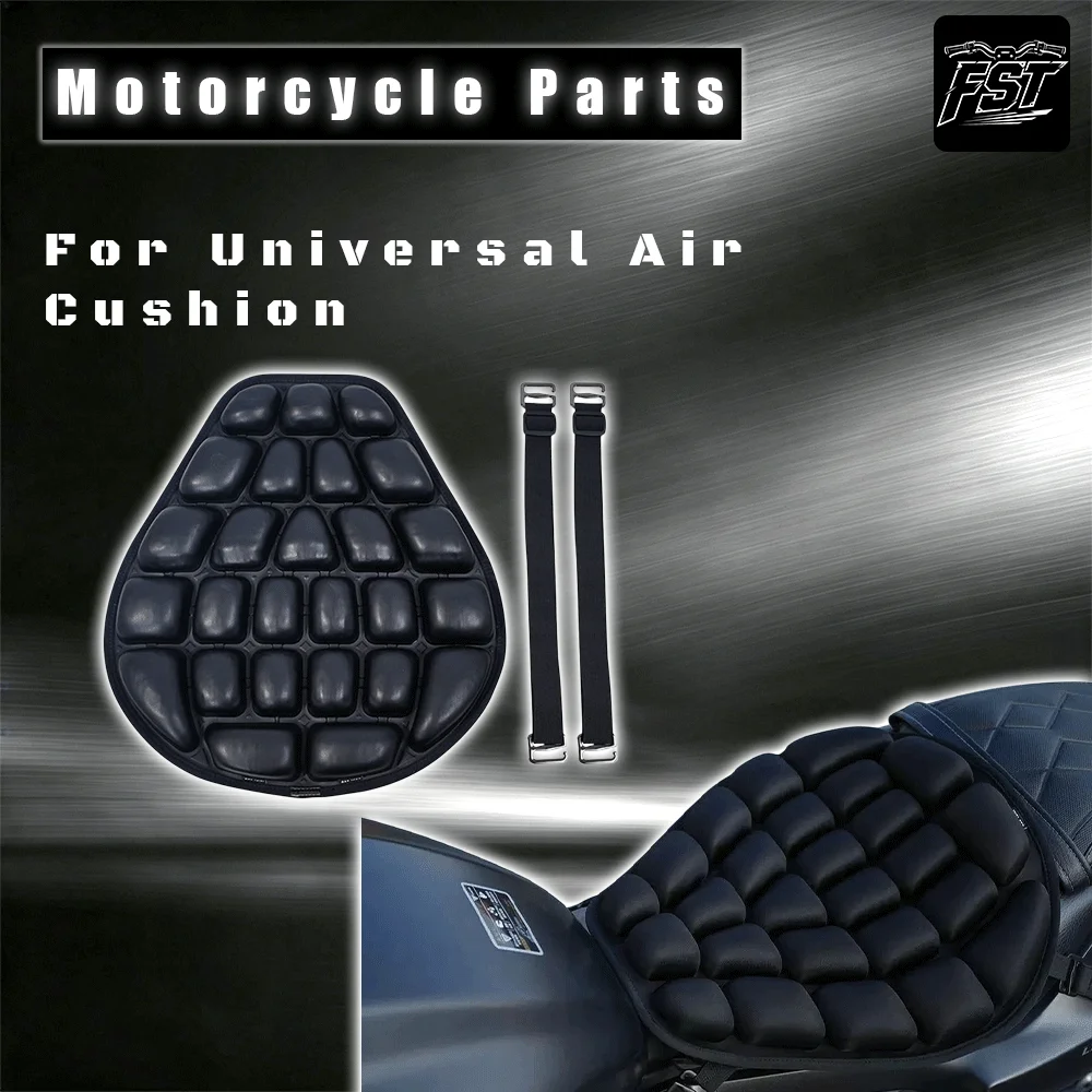 For Motorcycle Inflatable Air Cushion – Shock-Absorbing, Pressure-Relieving Air Seat Pad for Standard Motorcycles