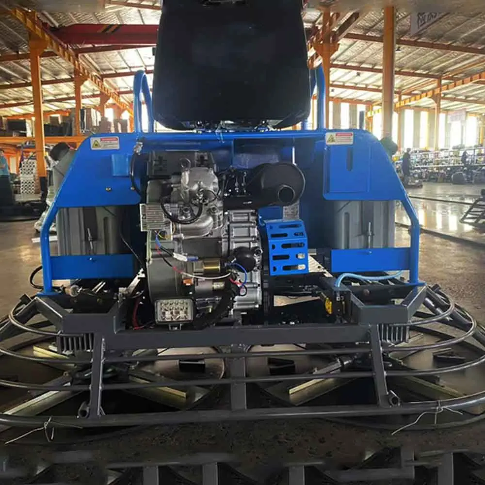 Construction Machinery Ride On Concrete Floor Trowel With Adjustable Speed
