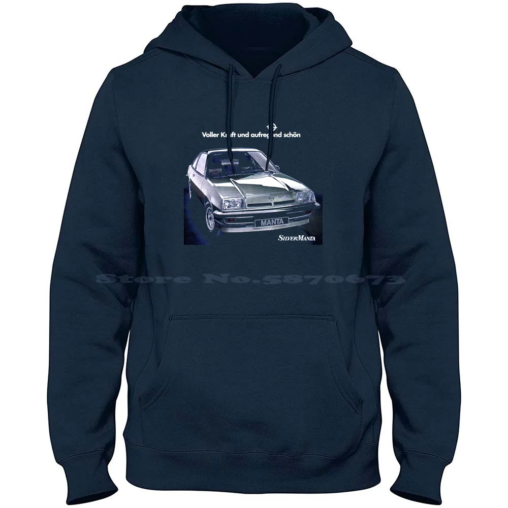 Opel Manta-Advert Classic T-Shirt.png 100% Cotton Hoodie Opel Advert Png