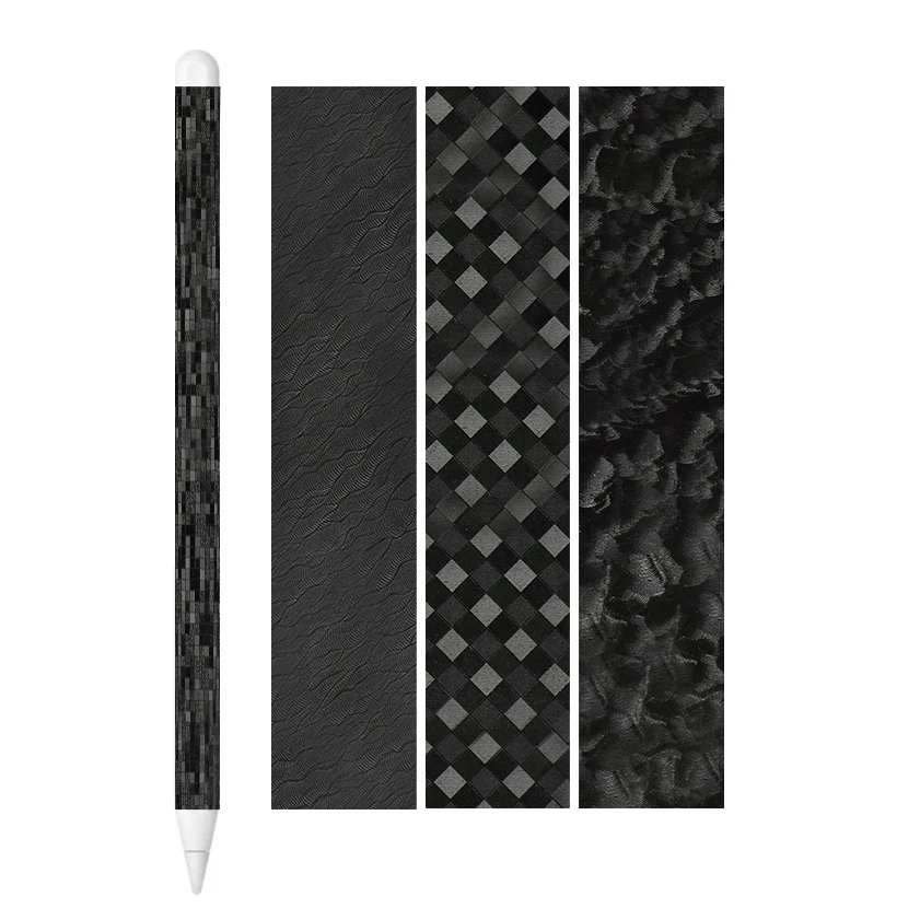 

3D камуфляжная черная пленка в виде призрака, обмотка, наклейка для телефона Apple Pencil Pro/ Pencil 3, ультратонкая основополагающая пленка на весь корпус