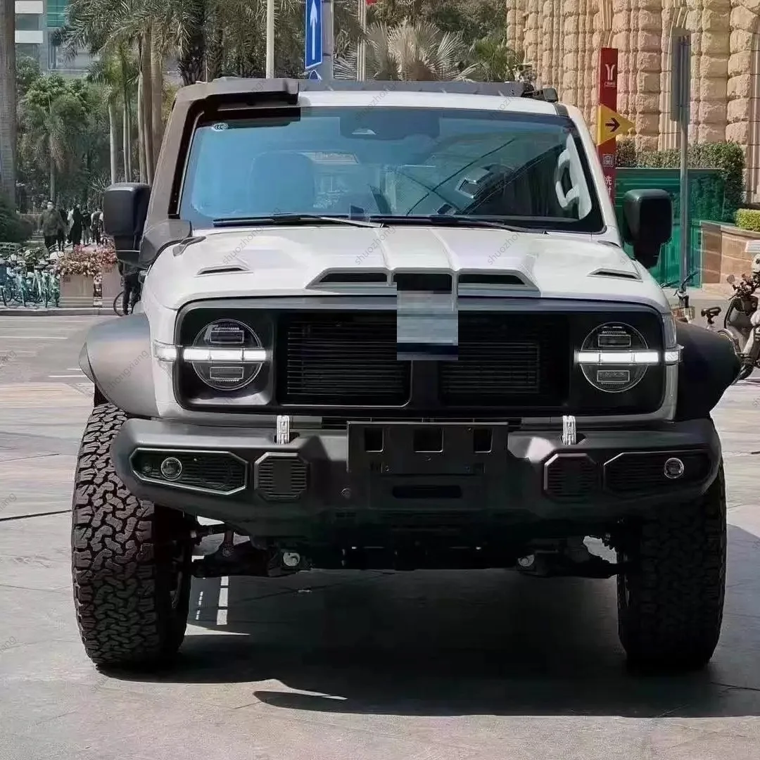 شبكة أمامية معدلة 4x4 للطرق الوعرة للخزان 300 2021 2022 2023 2024 ملحقات التصميم الخارجي لشبكة السيارة