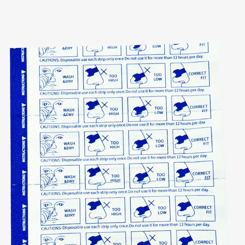 100-500PCS Breath Nasal Strips Right Aid Stop Snoring Nose Patch Good Sleeping Patch Product Easier Breath Sleep Aid Decive image 6
