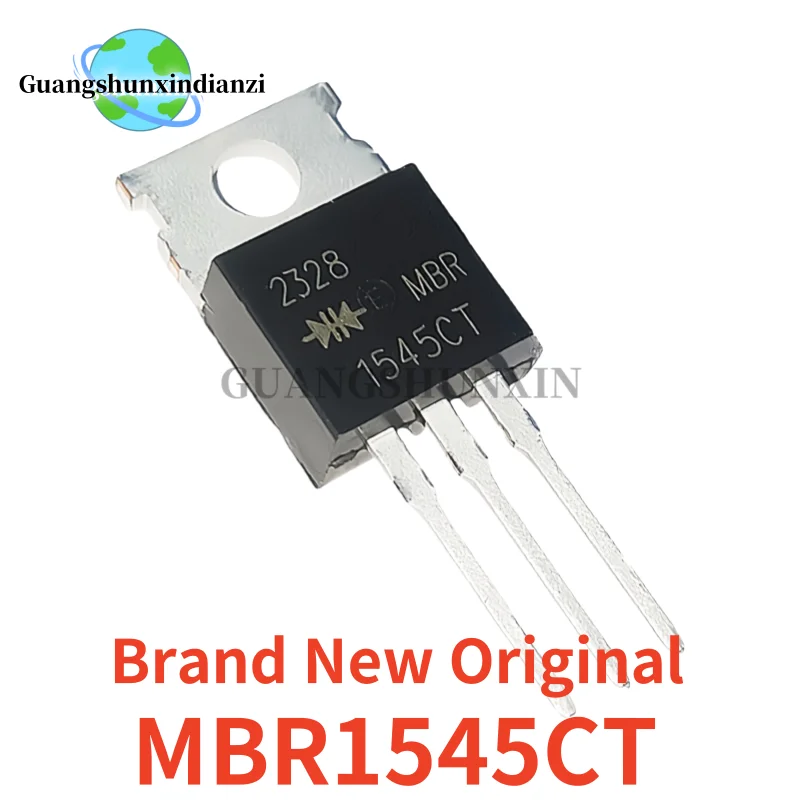 10-20-30PCS Brand New Original MBR1545CT MBR1545 1545CT TO-220 45V/15A Best Quality transistor In Stock