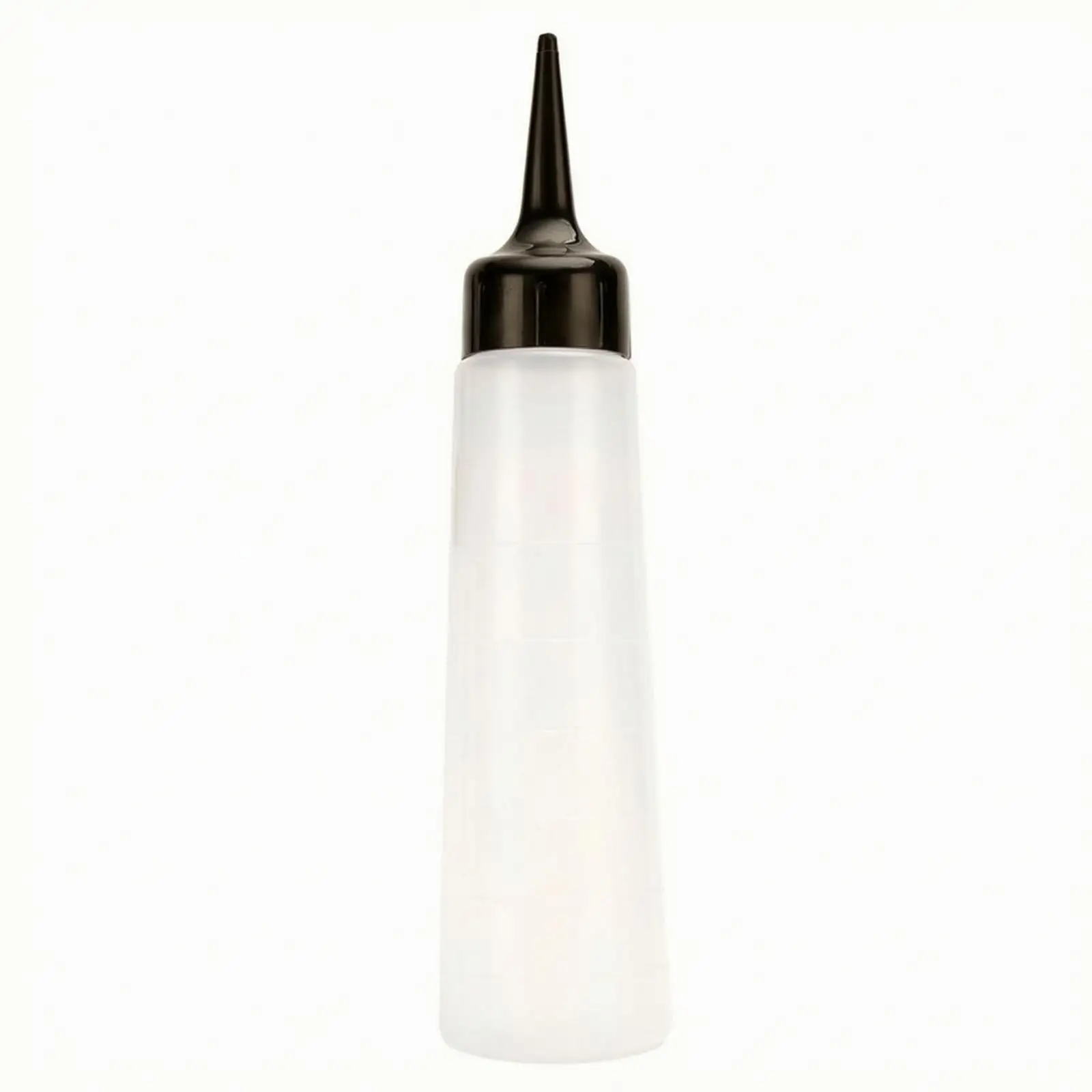 Durable Plastic Dispensing Bottle for Hair Coloring Perming Solution Precision Application