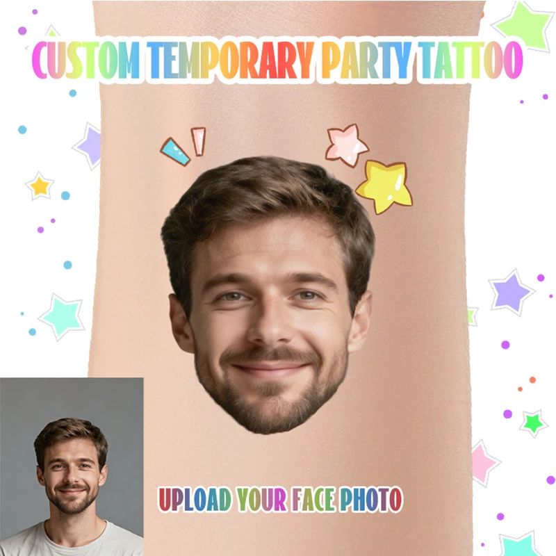 : Aangepaste tattoo-stickers