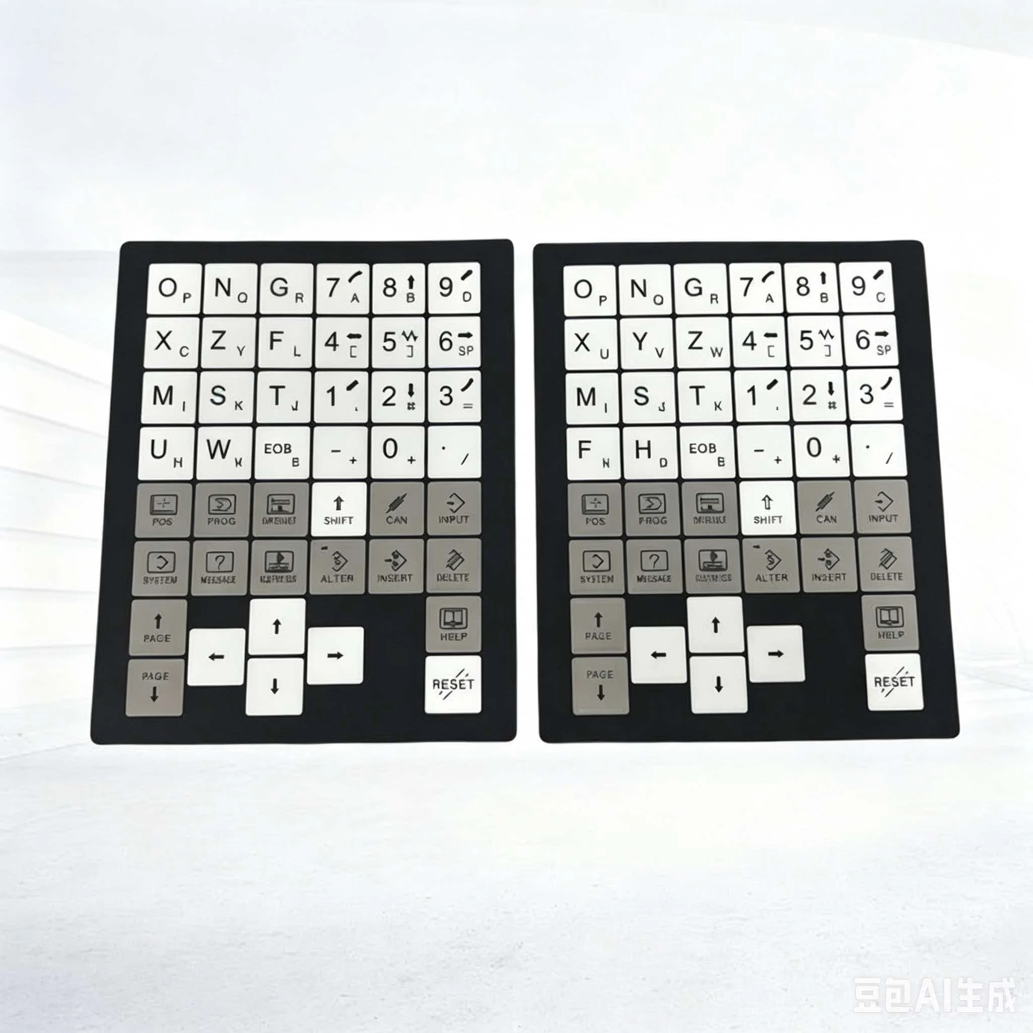 for FANUC system button film, FANUC machining center button film, lathe button film
