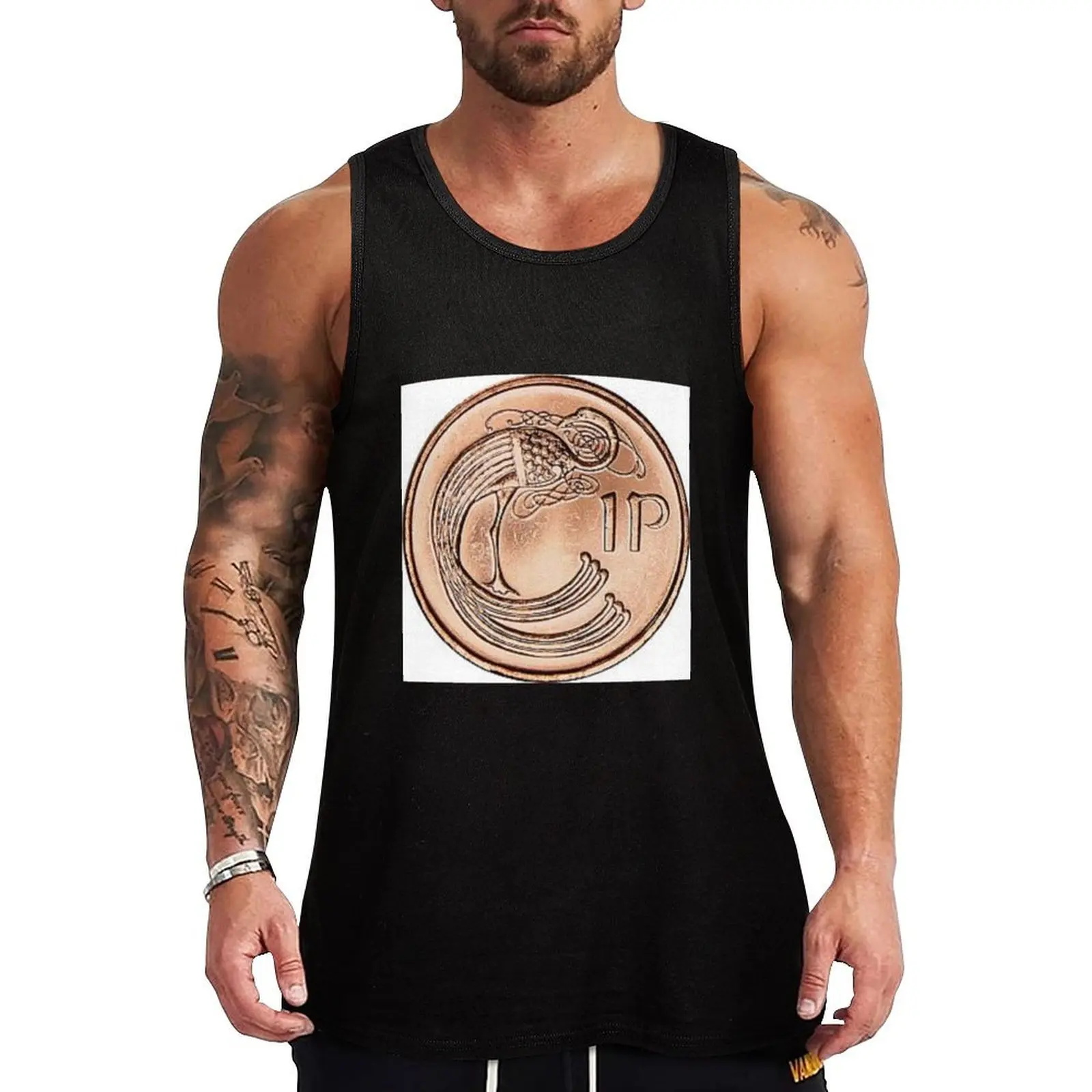 

Old Irish 1p Tank Top Men sleeveless tee gym clothing basketball clothing