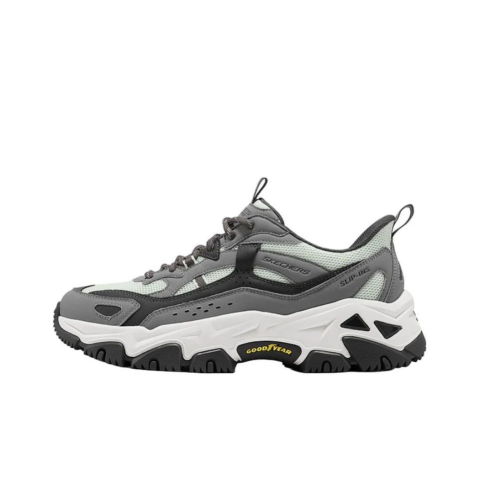 Skechers Low top Chunky Sneakers Men's Gray 237719-GYBK