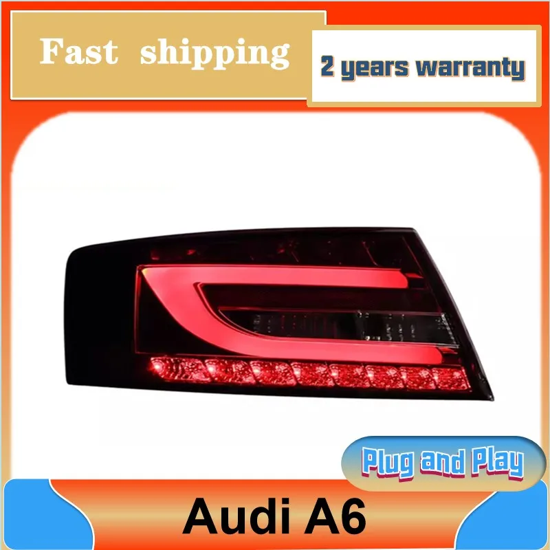 Enquêter arrière pour Audi horizon 2005-2008, style de voiture, DRL, frein, parc, feu stop