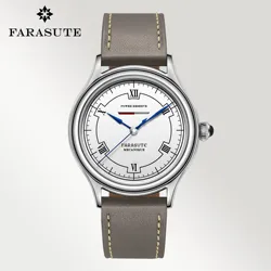 FARASUTE Luxe Heren Handmatig Mechanisch Horloge Seagull Beweging Gangreserve 80 uur Saffierglas roestvrijstalen Horloge Reloj