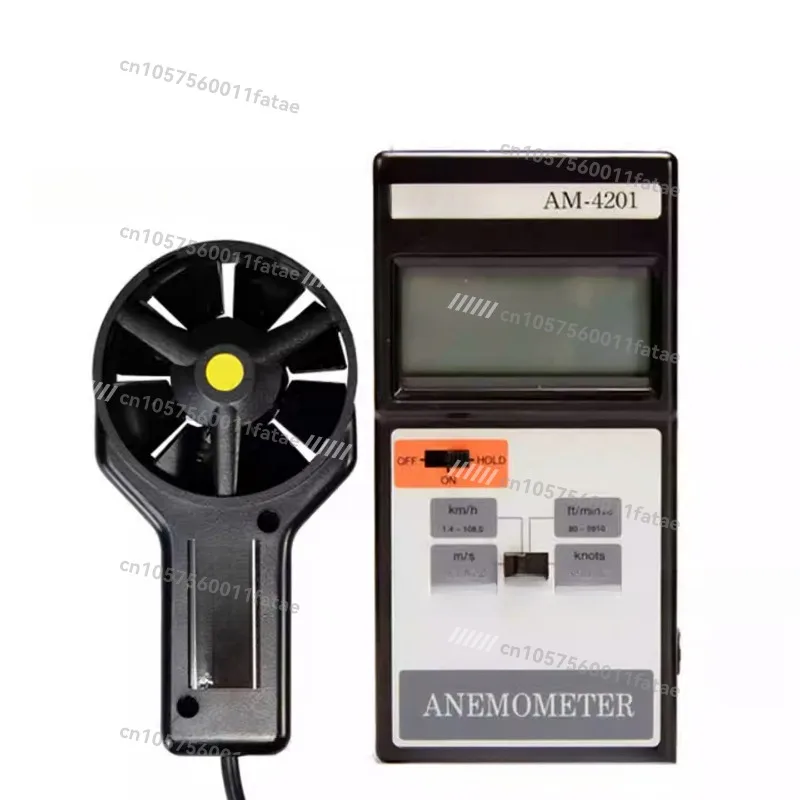 AM-4201 Digital Anemometer Wind Speed Meter with Wind Direction Measurement High Accuracy LCD Display
