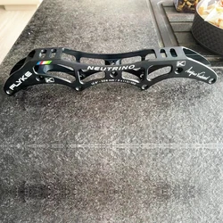 Speed Skate Frames 3*110-100mm FLYKE NEUTRINO Frame 3x110+1x100 Professional Aluminum Patines Chessises Inline Skates Frame