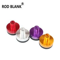 Rod Blank 4Pcs/Set Weighted Aluminum Butt Cap Fishing Rod Building Accessory Rod DIY Repair Component