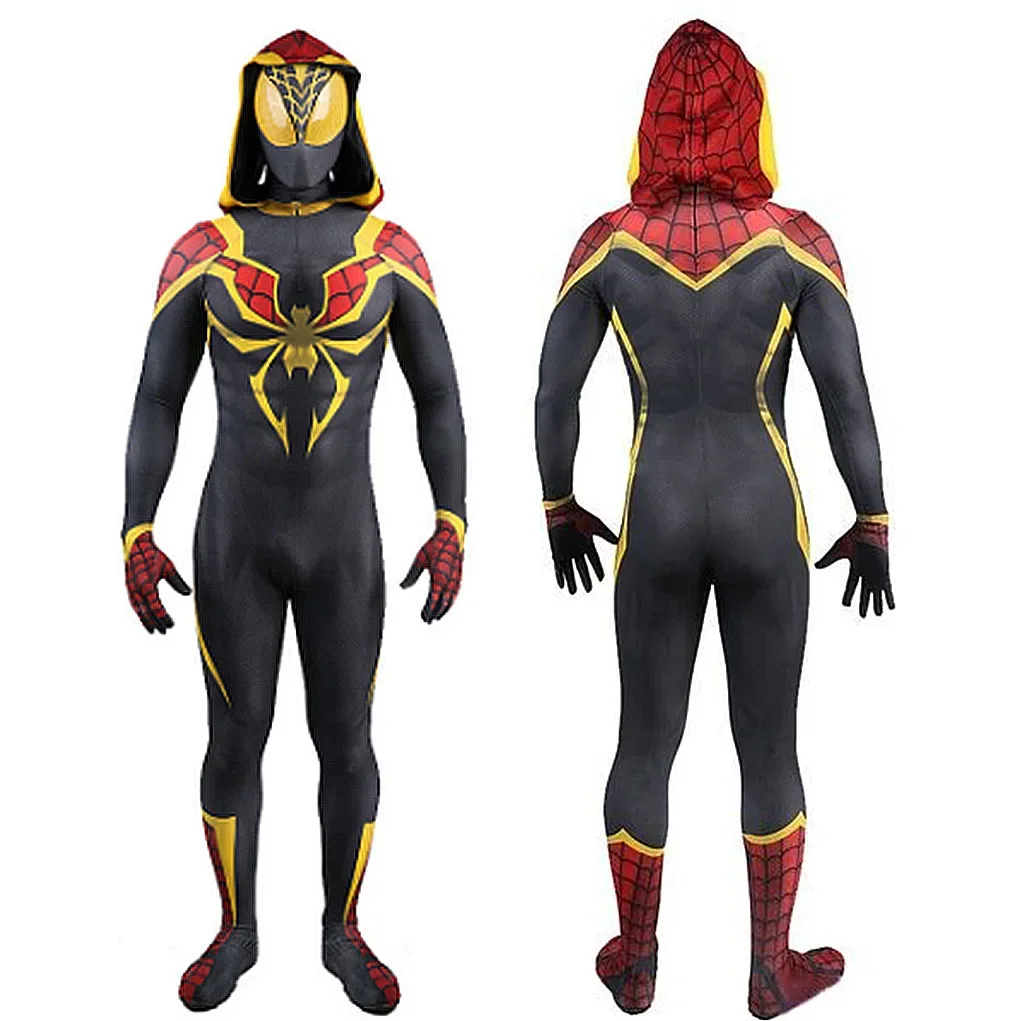 SAMIR Spiderman Costume Cosplay 3D Stampato Spandex Spider Boy Costume Halloween disfraces para Tuta Zentai Abiti Per Adulti