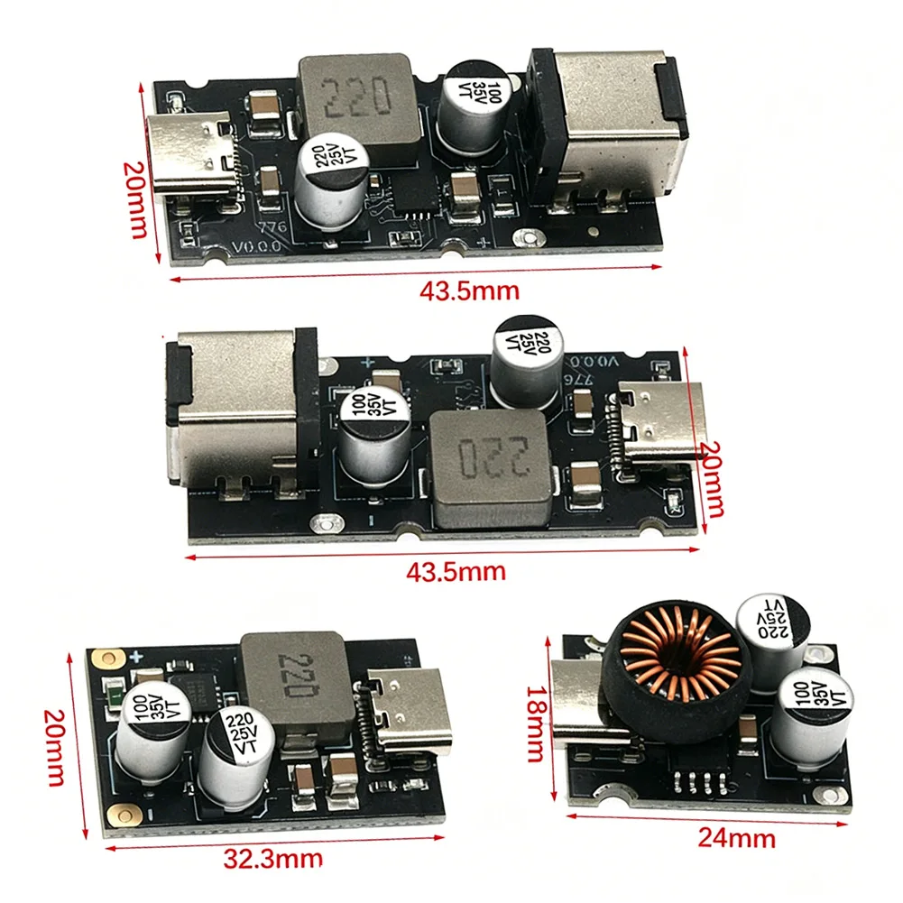 65W Fast Charging Module Type-C PD 3.1, For QC 3.0, And Advanced Protection Versatile Input Voltage Electronic Components