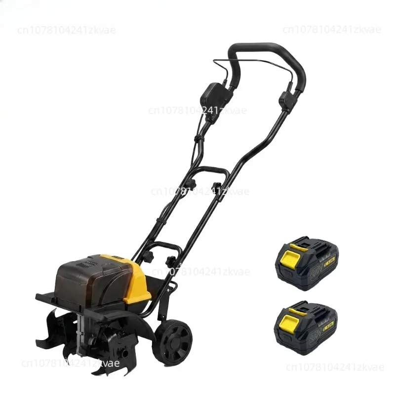 Brushless Micro Cultivator for Vegetable Field Soil Tilling Greenhouse Rotary Cultivator Small Household Electric Looser