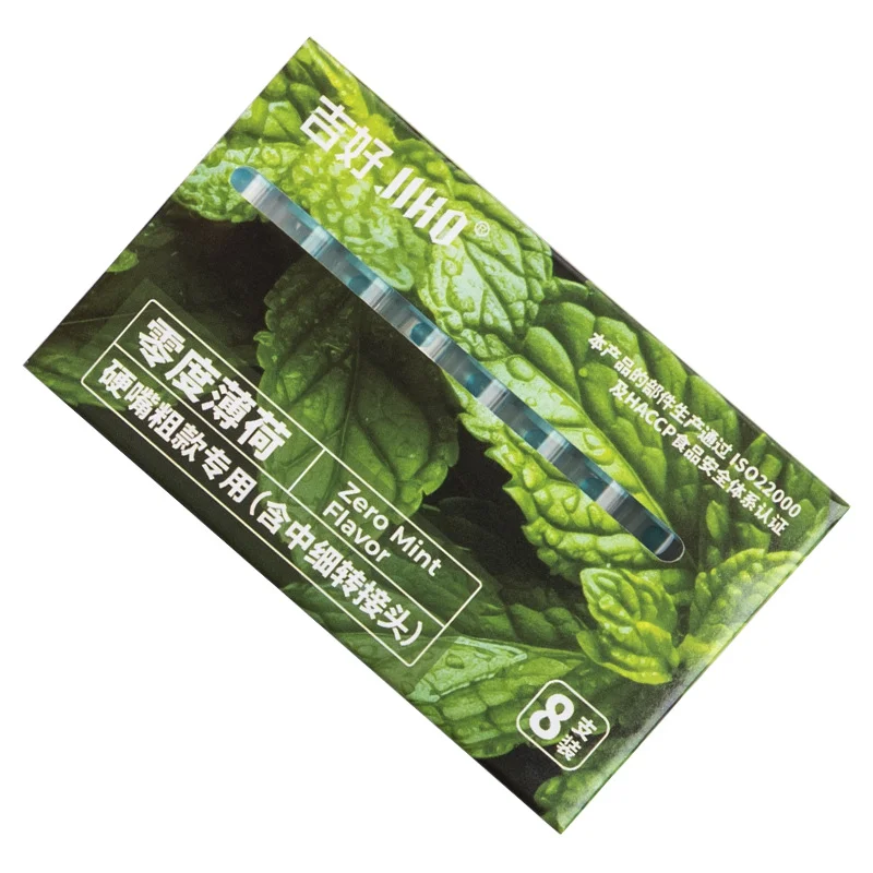 For Thick Thin Portable Tobacco Filter Mint Flavor Healthy Crush Ball Disposable Reduce Tar Smoke Filter Fruit Smoking Accessory