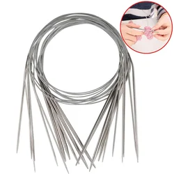 1PC 1.6-4.8mm Circular Knitting Needles with Magic Loop Double Pointed Flexible Knitting Needles for DIY Socks Weave Knitting